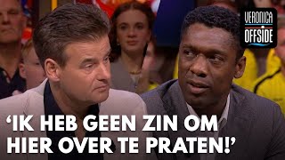 Clarence Seedorf tegen Wilfred Ik heb helemaal geen zin om hier over te praten [upl. by Huggins]