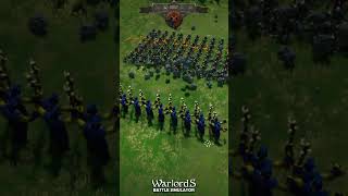 WBS Short 26 20 Orc Shamans vs 108 Zombie battlesimulator gaming warlordsbattlesimulator [upl. by Susy]