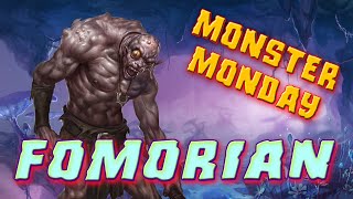 Monster Monday Fomorian  DampD Dungeons amp Dragons monsters DnD giants and giant kin [upl. by Naut]