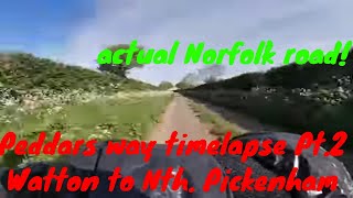 Watton to North Pickenham Peddars way Pt2 [upl. by Bohner]