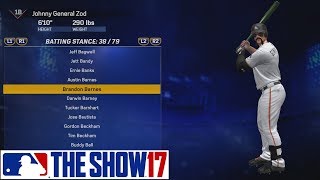 New Batting Stance  MLB The Show 17  Road To The Show ep 25 [upl. by Nap272]