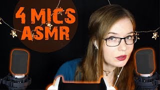 30 Mins Quadnaural  4 Mics ASMR 🌟 Lotion Ear Massage and Whispered Ramble [upl. by Josepha]