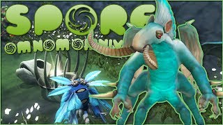 Our Posse of Pet Rogues ☄️ Spore OM NOM OMNIVORE  Episode 8 [upl. by Ivana]