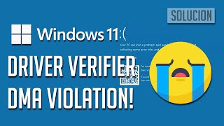 Cómo Reparar el Error de Pantalla Azul de la Muerte“DRIVER VERIFIER DMA VIOLATION”en Windows 1110 [upl. by Mori721]