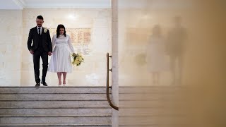 Old Marylebone Town Hall Intimate Wedding Ceremony [upl. by Felty]