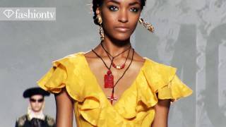 Moschino Runway Show  Milan Fashion Week Spring 2012 MFW  FashionTV  FTV [upl. by Annaer]