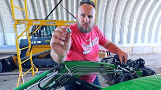 An Easy Way to add 3rd Function Hydraulics to Your Tractor [upl. by Ahseram922]