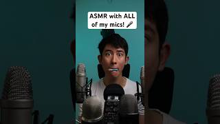 ASMR with ALL my mics 🎤 asmr [upl. by Toshiko386]