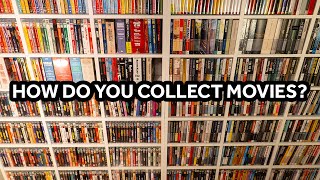 HOW DO YOU COLLECT MOVIES  Bluray Collecting and Building a Bluray Collection [upl. by Judah36]