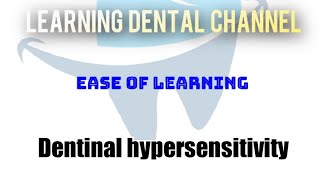 Dentinal hypersensitivity sensitivity [upl. by Connett]