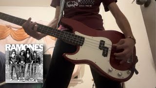 Bass Cover  quotNow I Wanna Sniff Some Gluequot  The Ramones [upl. by Ysus]