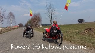 Rower poziomy trójkołowy 28032016 [upl. by Leventhal847]