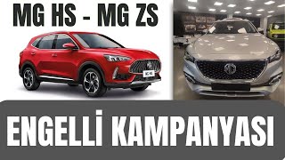 MGnin Tüm Suv Otomobillerinde Müthiş Engelli Kampanyası  Bayi İncelemesi  HS  ZS  MG 4 [upl. by Amlez615]