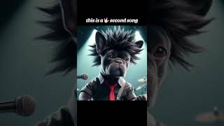 This is a 3 Second Song 🌞ai GreenDay frenchie frenchbulldog lifewithnapo punk frenchy [upl. by Artemis]