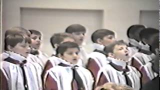 The Texas Boys Choir Live quotJabbin Jabbinquot by Jack Noble White [upl. by Atiniuq]