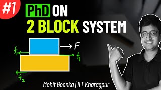 2 Block Problems  Friction  JEE Physics  Mohit Sir IIT KGP  IIT JEE [upl. by Yrrag]