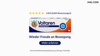 GEZIELTE SCHMERZLINDERUNG BIS ZU 12 STD VOLTAREN SCHMERZGEL FORTE  SKATEBOARD [upl. by Bronson]