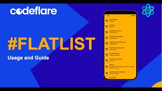 React Native Flatlist [upl. by Nylsaj]