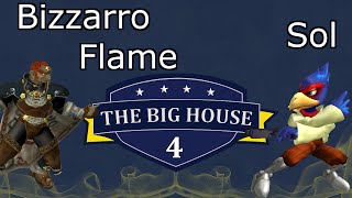 The Big House 4  Bizzarro Flame Ganondorf vs EMT Sol Falco  Phase 2 [upl. by Anaiad]