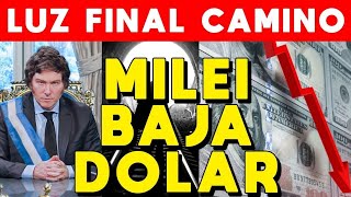 MILEI BAJA EL DÓLAR 🚨 ANTICIPA BAJA DE PRECIOS Y DISMINUCIÓN INFLACIÓN HAY LUZ AL FINAL DEL CAMINO [upl. by Ruscio]