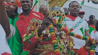 4ème Journées des éliminatoires CAN 2025 ambiance des supporters burkinabés dans les tribunes [upl. by Alesi751]