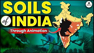 Complete Soils of India  Through Animation  UPSC Geography  OnlyIAS [upl. by Anihs693]