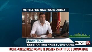 Zjarr në Fushë Arrëz kryetari i bashkisë apel në Report Tv Ndihmë Do shkrihen dy fshatra [upl. by Ardnazil]