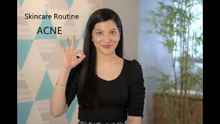 Skincare Routine for Acne Skin [upl. by Limemann]