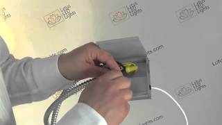 Thin Recessed LED Lights Driver Installation [upl. by Oicneconi]