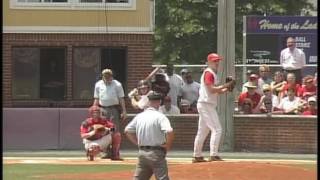 High School Catcher Ducks Umpire Gets Hit With Pitch on Purpose [upl. by Ttam]