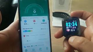 Comment connecter la montre sport avec lapplication Fitpro Android et IOS [upl. by Llertal962]