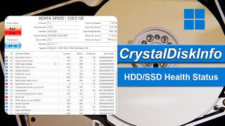 CrystalDiskInfo  How To Check Disk Health [upl. by Kirch872]