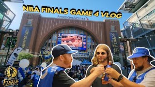 Mavs destroy the Celtics  NBA FINALS  GAME 4 Vlog  MY FIRST Finals NBA game [upl. by Lipsey]