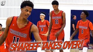 Shareef ONeal SHUTS UP quotJust Like Daddyquot Chants CLUTCH Take Over WITHOUT Dunking [upl. by Loria]