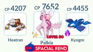 LeveL 50 ORIGIN PALKIA with SPACIAL REND is a BEAST 1 ML Pokemon [upl. by Aicire]