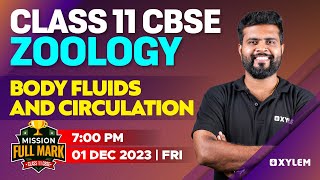 Class 11 CBSE  Zoology  Body Fluids and Circulation  Xylem CBSE 11 amp 12 [upl. by Mountford]