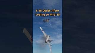 MiG15 Defeats F15 dcs simulation [upl. by Etnohs]