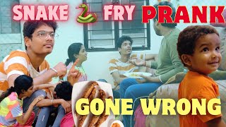 பாம்பு 🐍 FRY Prank 🔥  தம்பிய கதர விட்டோம் 🤣  Anjali Prabhakaran [upl. by Nesahc]