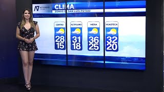 El Pronóstico del Clima con Mariana Bravo 03082021 [upl. by Gnilrac]