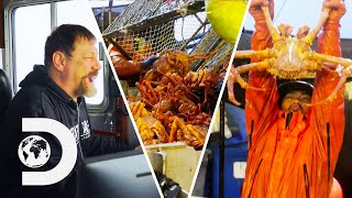 Captain Johnathan Catches A MOUNTAIN Of Crab  Deadliest Catch [upl. by Ahseet]