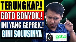 saham goto hari ini TERUNGKAP GOTO BONYOK BANDAR INI YG GEPREK GINI SOLUSINYA goto [upl. by Lyris]