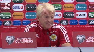 Lithuania v Scotland  Gordon Strachans PreMatch Press Conference [upl. by Ramaj]