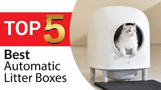 Top 5 Best Automatic Litter Boxes for Cats in 2024 [upl. by Killen]