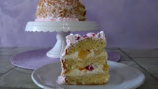 Chiara prepara Torta chantilly alla frutta  Divertirsi in cucina [upl. by Giah724]