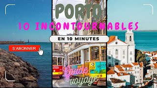 Vlog VISITER PORTO  GUIDE COMPLET des 10 meilleures activités de PORTO [upl. by Atnas436]