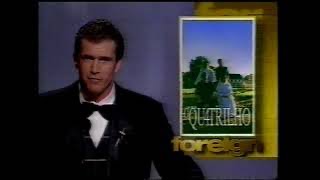 O Quatrilho anunciado no Oscar de 1996  Melhor Filme Estrangeiro [upl. by Oremar]