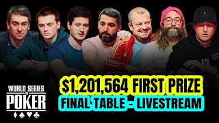 World Series of Poker 2023  Millionaire Maker  FINAL TABLE [upl. by Ydahs377]