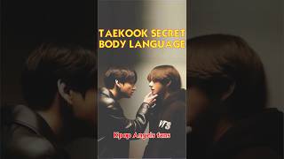 Taekook secret body language💜🐰🐻💜 V and Jungkook secret moments Taekook shorts new videos 2024 [upl. by Tobye]