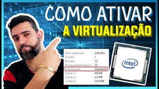 COMO ATIVAR A VIRTUALIZAÇÃO PELO WINDOWS OU PELO BIOS TUTORIAL COMPLETO [upl. by Ardenia]