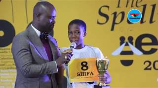 Shifa AmankwaGabbey wins 2018 National Spelling Bee Championship  Highlights [upl. by Subak]